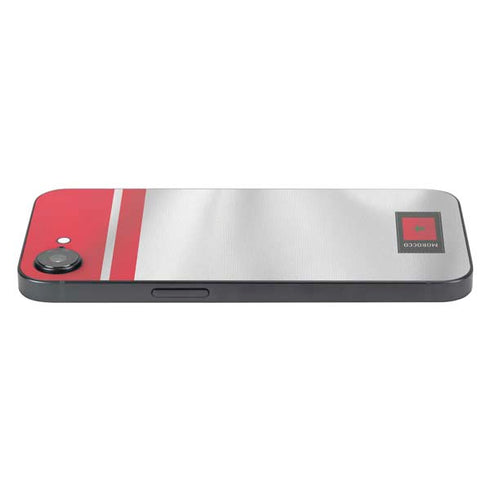 Morocco Soccer Flag iPhone 16e Skin